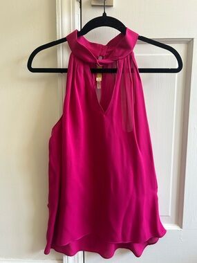 Ramy Brook Fuchsia Halter Tank